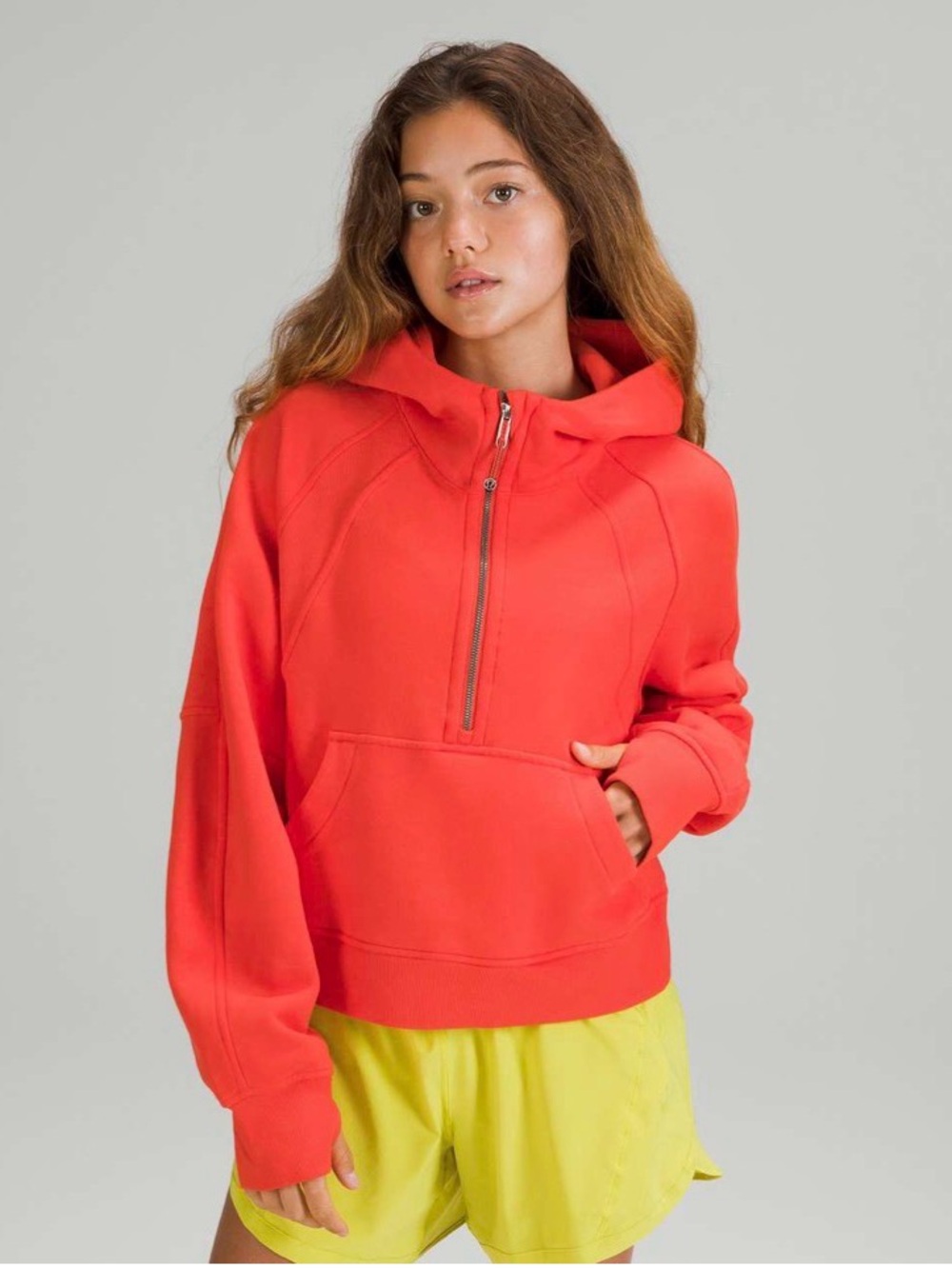 Lululemon Scuba Oversized Funnel-Neck Half Zip